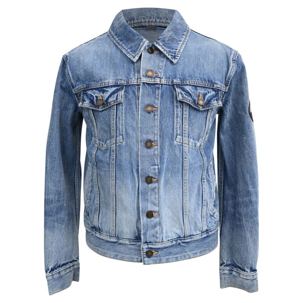 Saint Laurent Classic Jacket in Light Blue Denim